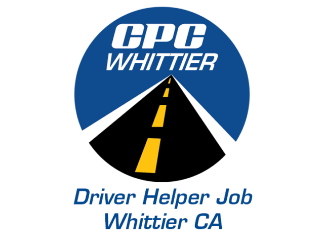 Driver Helper Job Whitter California