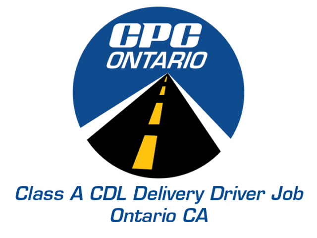 Class A CDL Delivery Driver Job Ontario California