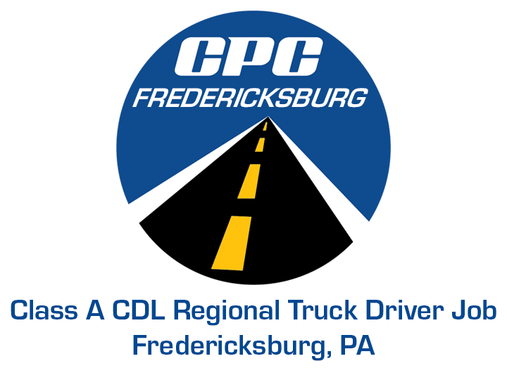 Class A CDL Regional Truck Driver Job Fredericksburg Pennsylvania