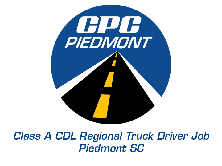 Class A CDL Regional Truck Driver Job Piedmont South Carolina
