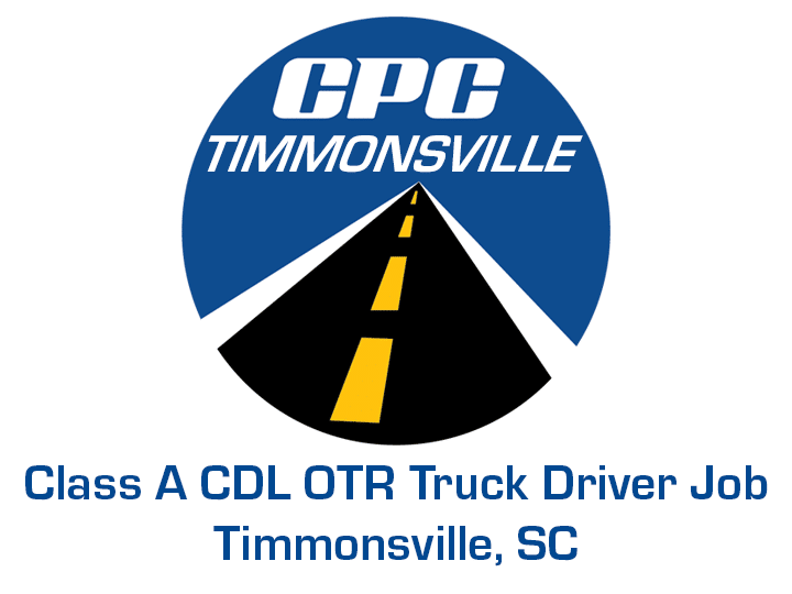 Class A CDL OTR Truck Driver Job Timmonsville South Carolina