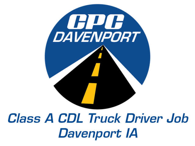 Class A CDL Truck Driver Job Davenport Iowa