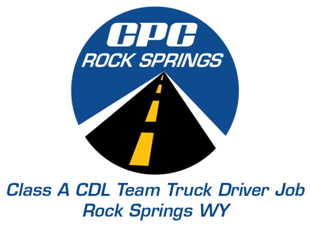 Class A CDL Team Truck Driver Job Rock Springs Wyoming