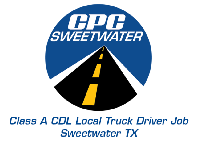 Class A CDL Local Delivery Truck Driver Job Sweetwater Texas