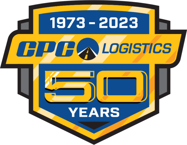 CPC Logistics 50 Year Anniversary Logo