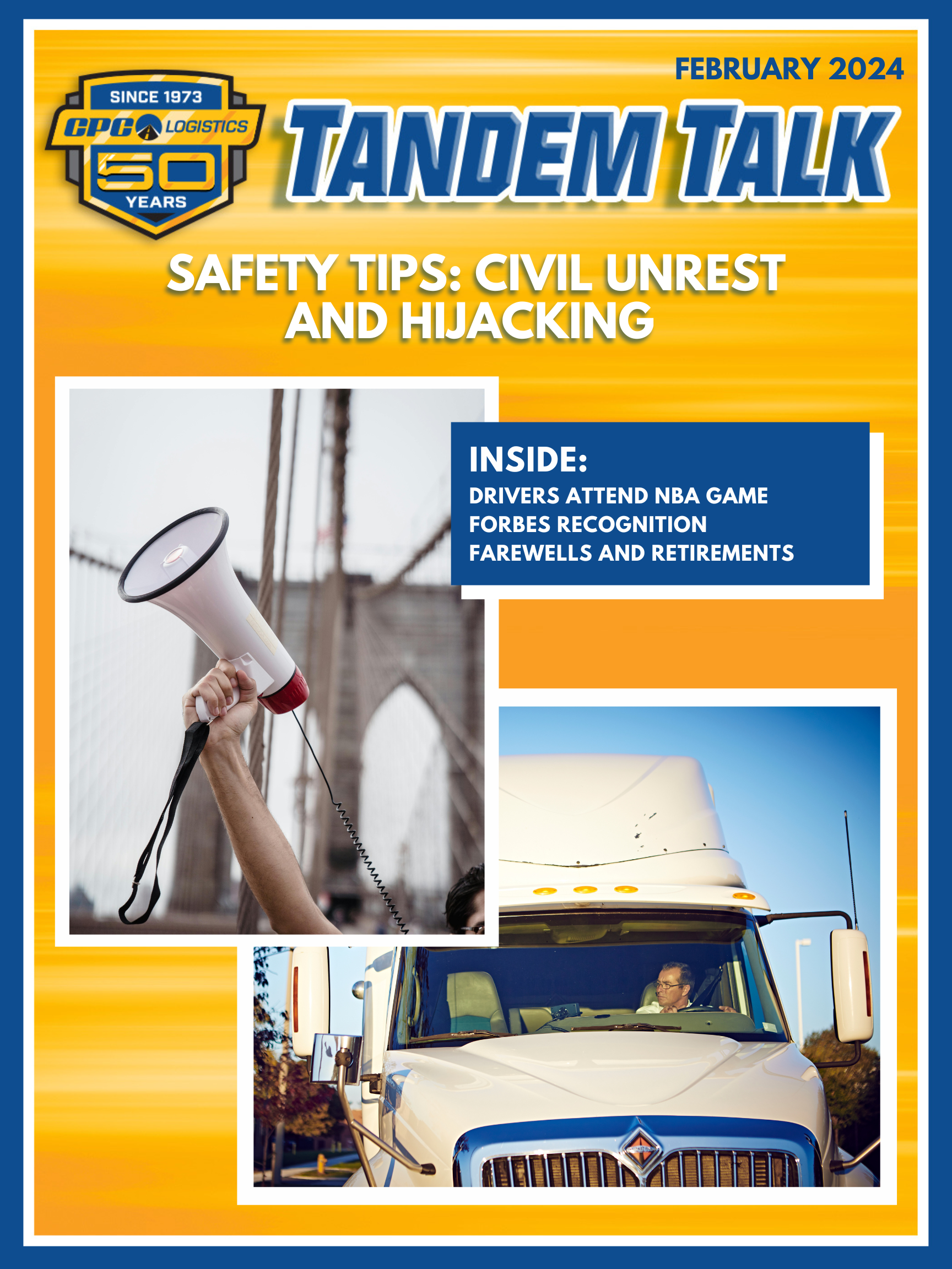 February 2024 Tandem Talk cover