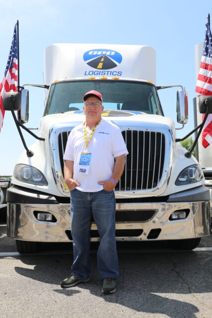 Stuart Shuck at CPC's 2022 Driver Salute event in Madison, Illinois.