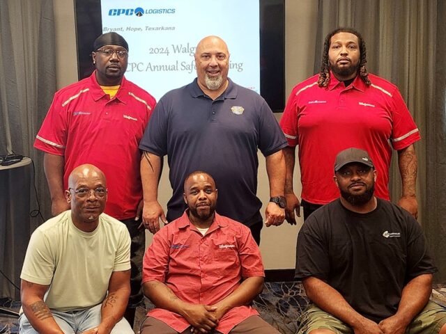 Front left: Victor Arnick, Chris Johnson, and Keith Kinney. Back left: Freddy Cooper, Regional Manager Rick Weiher, and Derrick Brown.