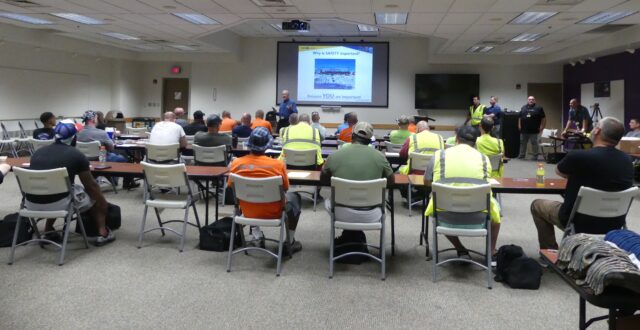 Safety meeting in Perrysburg, Ohio