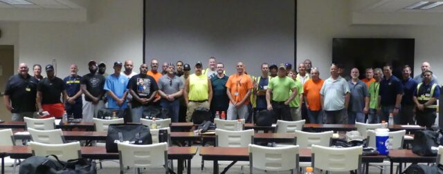 Safety meeting in Perrysburg, Ohio