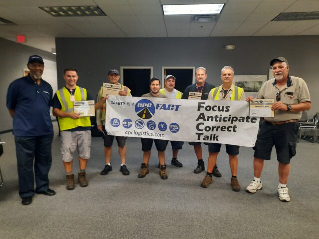 From left: Regional Manager Sam Currie, Vladimir Stojcev, Robert Wolff, Alex Verdin, Primitivo Torres, John Napolitano, Andreas Nanut and Michael Fleck