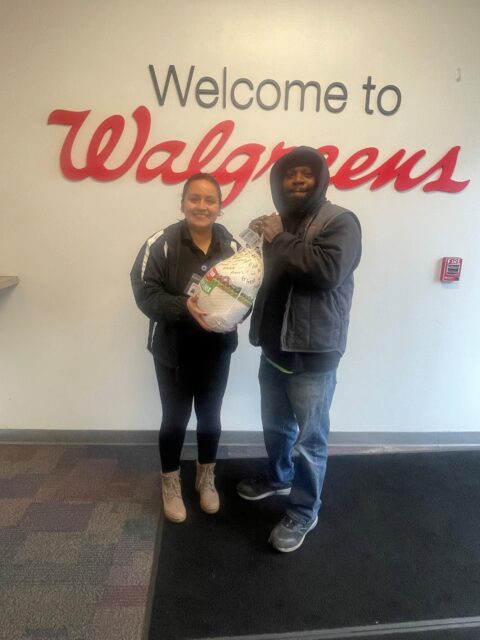 CPC Transportation Administrative Assistant Melissa Milla with Lemont Williams