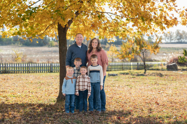 Curt Ryan and his family