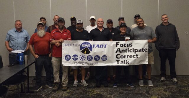 First row: Mike Mock, Johnathan Long, Anthony Townsend, Robert Gilbert, Kanesha Harrison and Shawn Jarvis. Second row: Jeff Picking, Jay Hooker, Lonnie Brown, Jerry Hurde, Bradley Pooler, Weldon Wegele, Lance Wiebe and Operations Manager Wayne Steinkamp