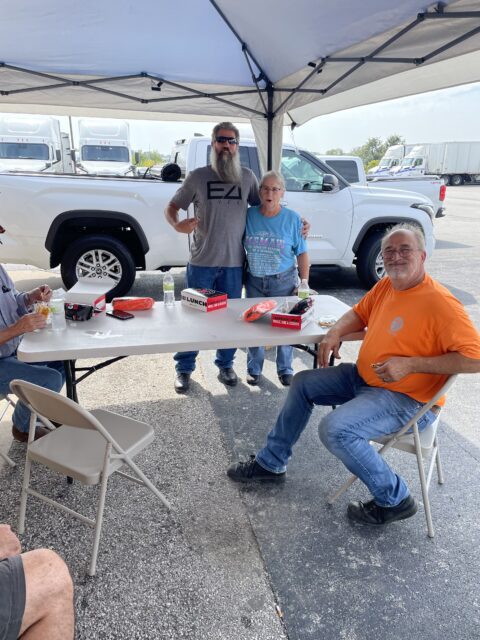 1.Joe Janusz, Luanne Campbell and John Guerdet were among a group of drivers who enjoyed Jimmy John’s boxed lunches and received driver appreciation gifts.
