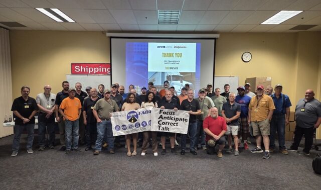 Safety meeting in Mount Vernon, Illinois