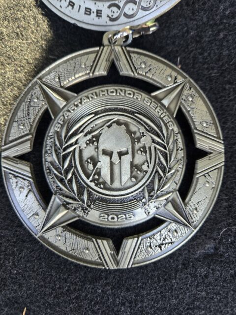 Brian Brent's Spartan Race Medal