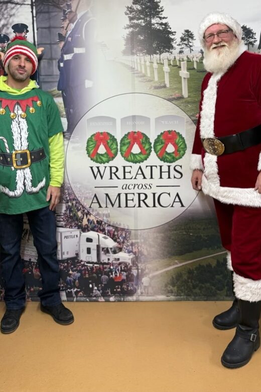 Tim McLeod (right) and Joshua Bragg