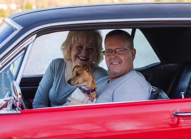 Paul Burchell and his wife, Lori