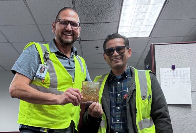 Cesar Borja (left) and Jose Cruz