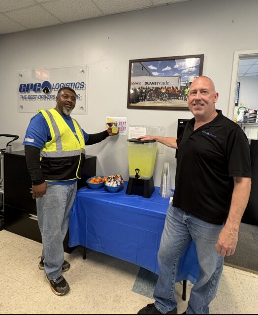 Driver Tyronne Gallemore (left) and Carmen Parisio