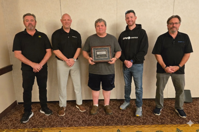 Safety Supervisor Kevin Ogle, Director of Safety Isaac Harmon, Fleet Manager Lance Burnett, Safety Manager John Schlichter