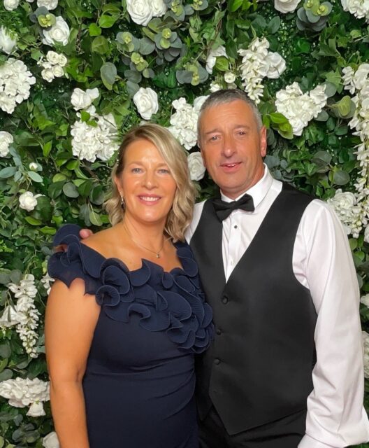 Ken Olsted and his wife