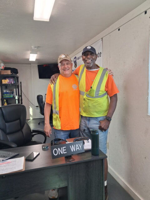 Dean Cretsinger (left) and Carroll Dewayne Phea