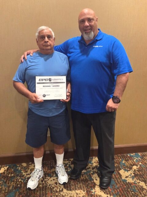 Ronnie Lucero (left) and Regional Manager Rick Weiher
