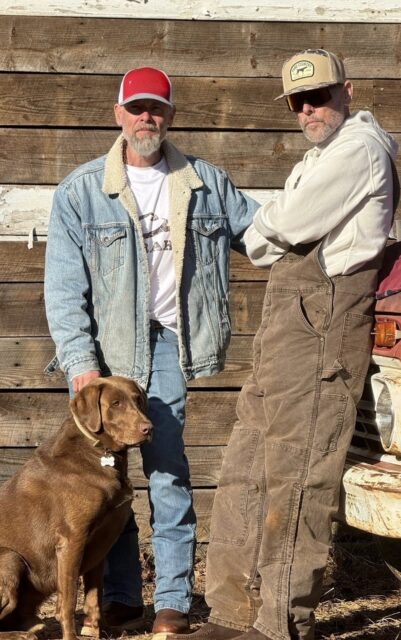 Photo of Greg and Jeff Boyington.