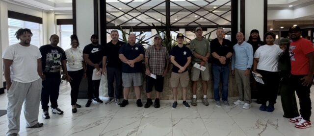 Photo of a John Deere safety meeting in McDonough, Georgia
