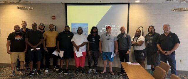 Photo of a John Deere safety meeting in Savannah, Georgia 