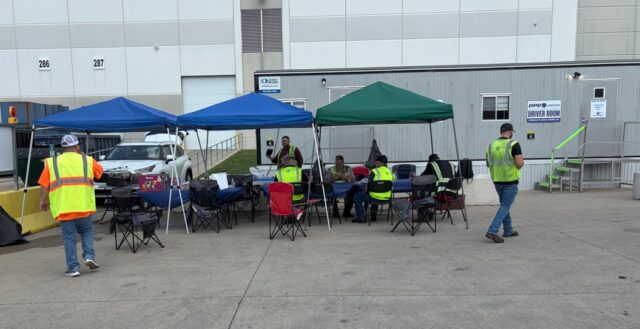Photo of driver appreciation cookout in Vandalia, Ohio