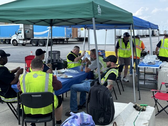 Photo of driver appreciation cookout in Vandalia, Ohio